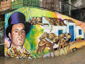 Apto renovado 2 hab a 6 minutos del Graffitour